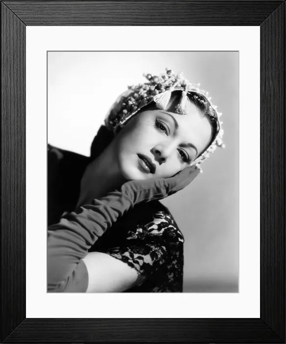 Framed Print : Maria Montez, 1944 Framed Print : Maria Montez, 1944