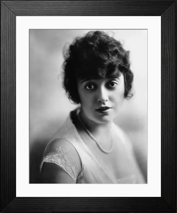 Framed Print : Mabel Normand, 1918 Framed Print : Mabel Normand, 1918