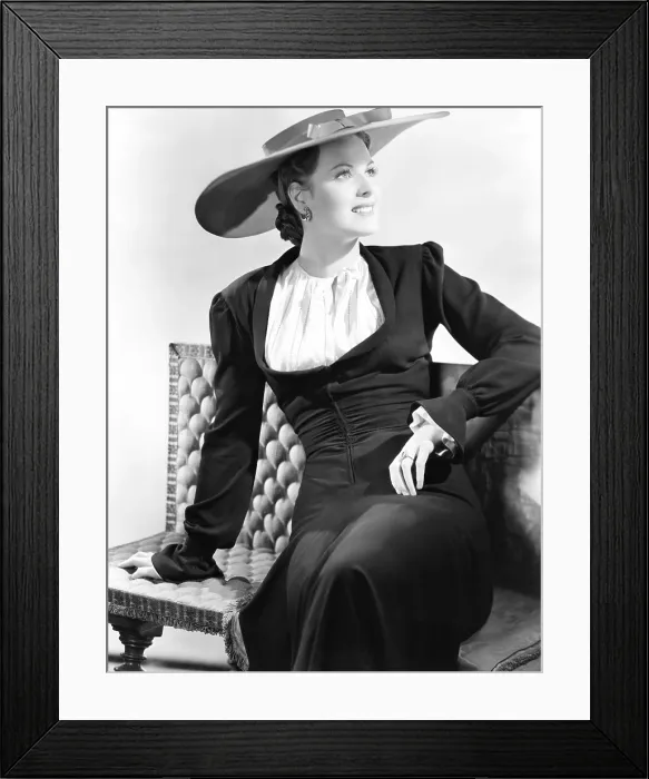 Framed Print : Maureen O'Hara, 1940 Framed Print : Maureen O'Hara, 1940