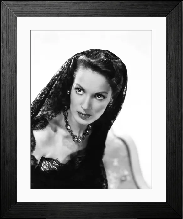 Framed Print : Maureen O'Hara, 1954