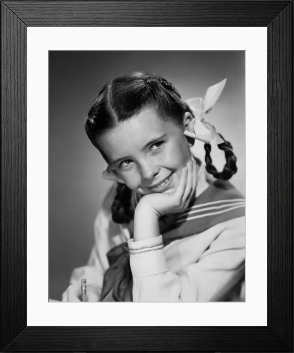 Framed Print : Margaret O'Brien, 1940s Framed Print : Margaret O'Brien, 1940s