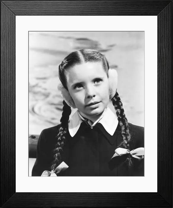 Framed Print : Margaret O'Brien, 1946 Framed Print : Margaret O'Brien, 1946