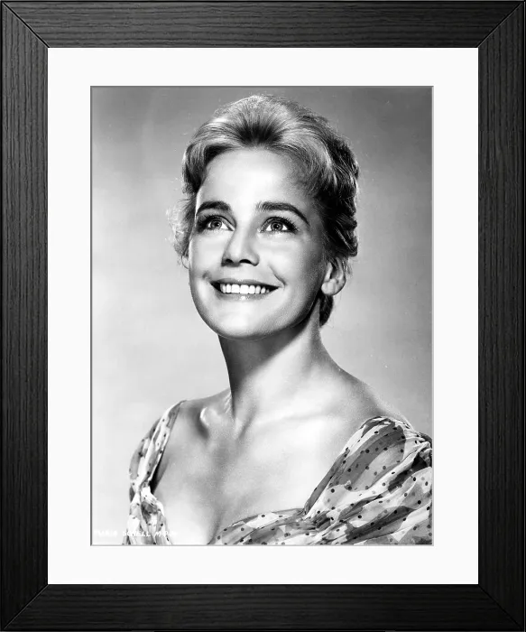 Framed Print : Maria Schell, late 1950s