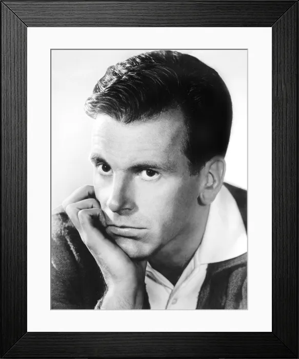 Framed Print : MAXIMILIAN SCHELL, (Narrator), promo shot for 'The Beautiful Blue and Red Danube', aired 03 / 30 / 67