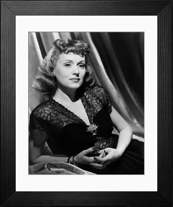 Framed Print : Martha Scott, 1946