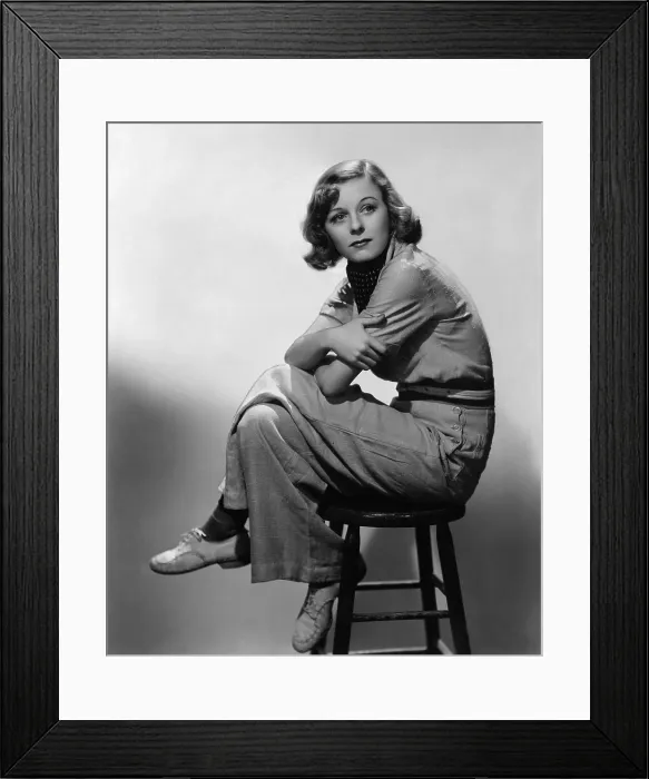 Framed Print : Margaret Sullavan in the mid 1930s