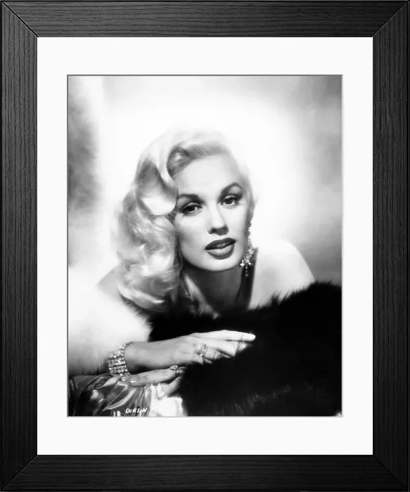 Framed Print : Mamie Van Doren, early 1950s