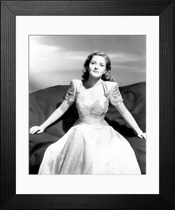 Framed Print : Martha Vickers, ca. mid-1940s