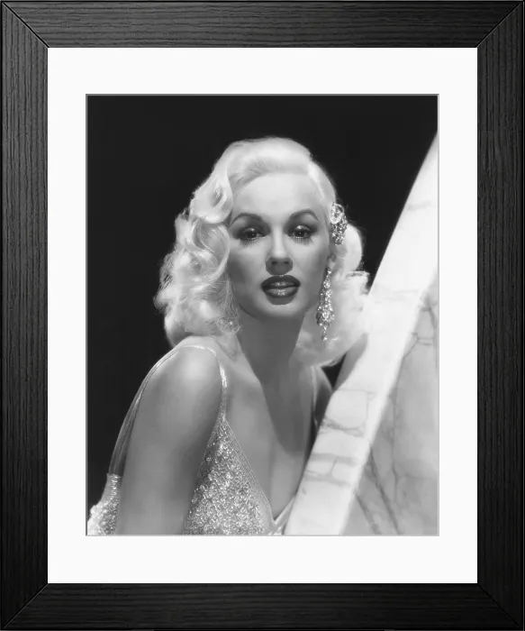 Framed Print : Mamie Van Doren, Paramount portrait, 1957