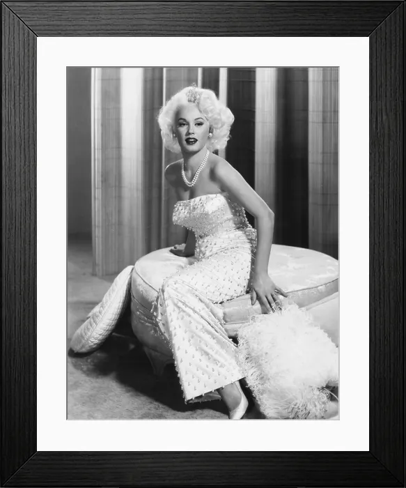 Framed Print : Mamie Van Doren, 1959