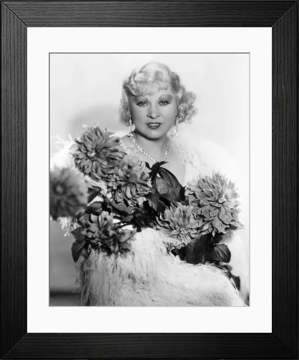 Framed Print : Mae West, ca. 1934