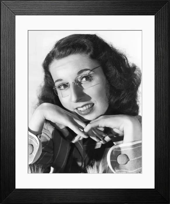 Framed Print : Mary Wickes, ca. early 1940s Framed Print : Mary Wickes, ca. early 1940s