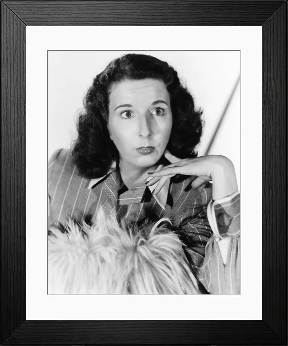 Framed Print : Mary Wickes, ca. mid-1940s