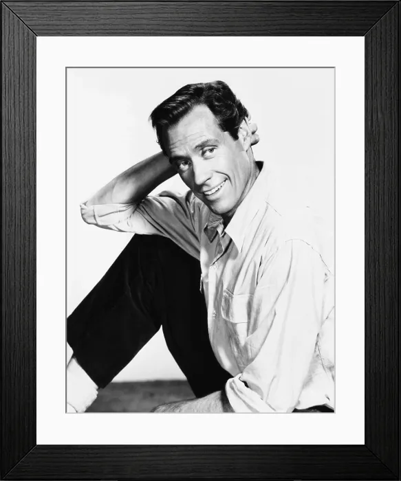 Framed Print : Mel Ferrer, ca. early 1950s Framed Print : Mel Ferrer, ca. early 1950s