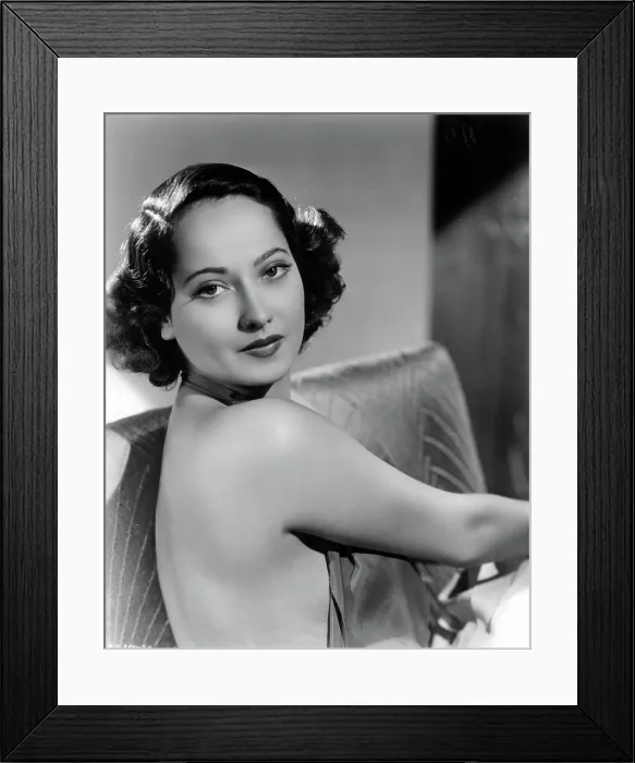 Framed Print : Merle Oberon, 1936