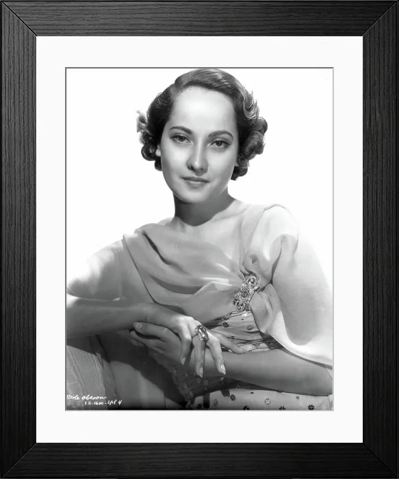Framed Print : Merle Oberon