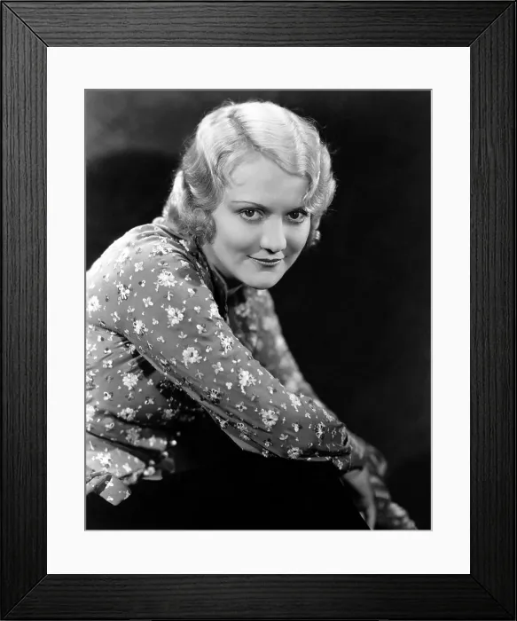 Framed Print : Minna Gombell, ca. early 1930s Framed Print : Minna Gombell, ca. early 1930s