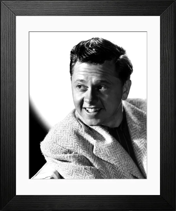 Framed Print : Mickey Rooney, MGM, ca. late 1940s Framed Print : Mickey Rooney, MGM, ca. late 1940s