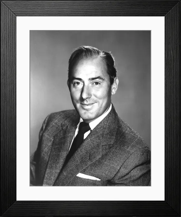 Framed Print : MICHAEL WILDING, portrait Framed Print : MICHAEL WILDING, portrait