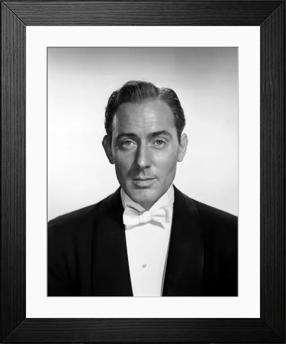 Framed Print : Michael Wilding, ca. 1950s Framed Print : Michael Wilding, ca. 1950s