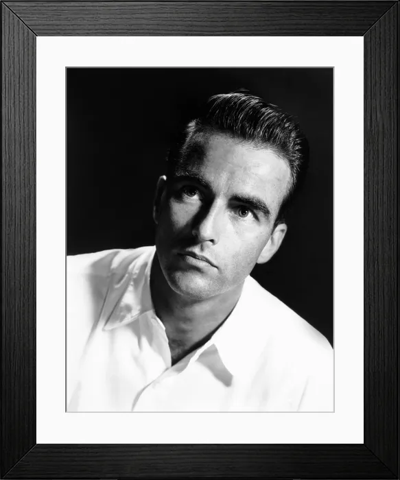 Framed Print : Montgomery Clift, ca. early 1950s Framed Print : Montgomery Clift, ca. early 1950s