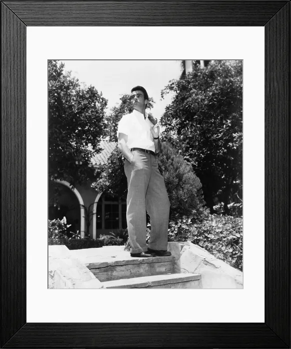 Framed Print : Montgomery Clift, in 1948, around the time he was filming RED RIVER Framed Print : Montgomery Clift, in 1948, around the time he was filming RED RIVER