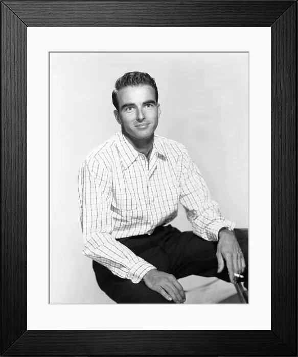 Framed Print : Montgomery Clift, ca. mid-1950s Framed Print : Montgomery Clift, ca. mid-1950s