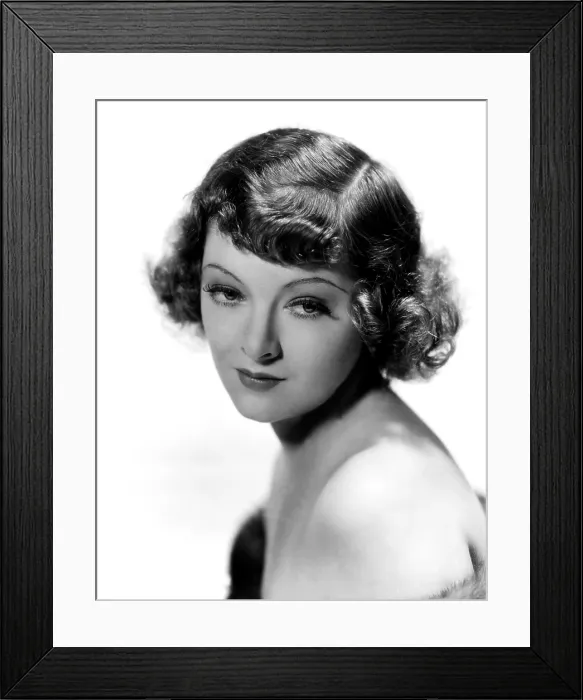Framed Print : MYRNA LOY, MGM portrait, 1930s Framed Print : MYRNA LOY, MGM portrait, 1930s
