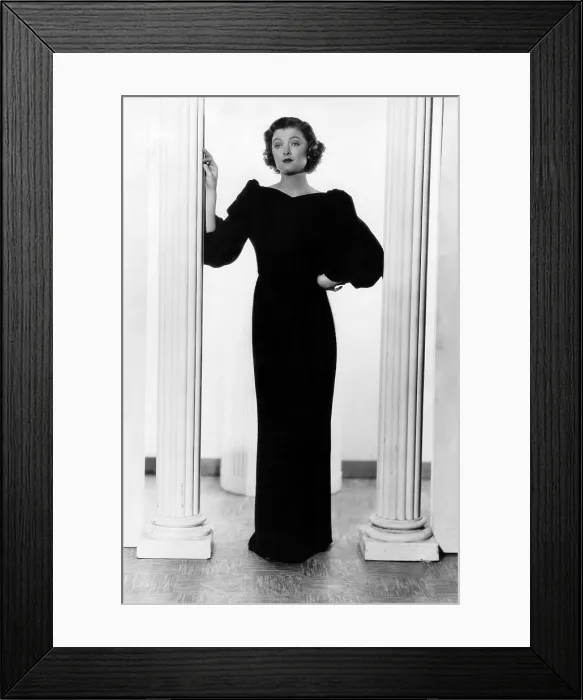Framed Print : Myrna Loy, ca. 1935 Framed Print : Myrna Loy, ca. 1935