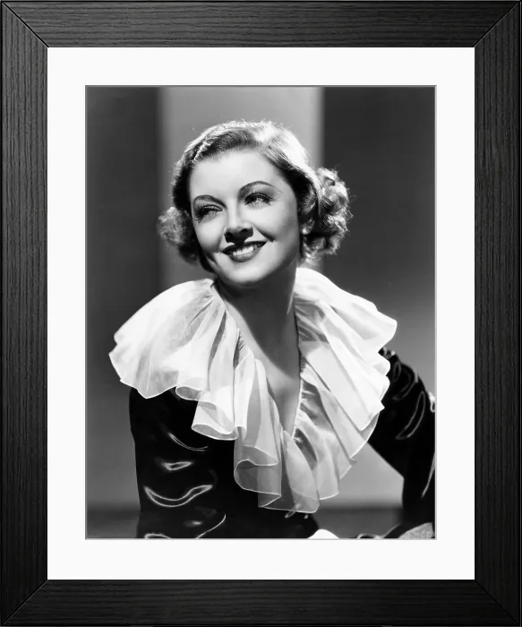 Framed Print : Myrna Loy, MGM portrait, mid 1930s