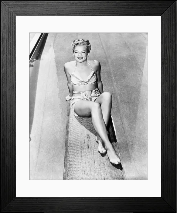 Framed Print : Myrna Dell, ca. late 1940s Framed Print : Myrna Dell, ca. late 1940s