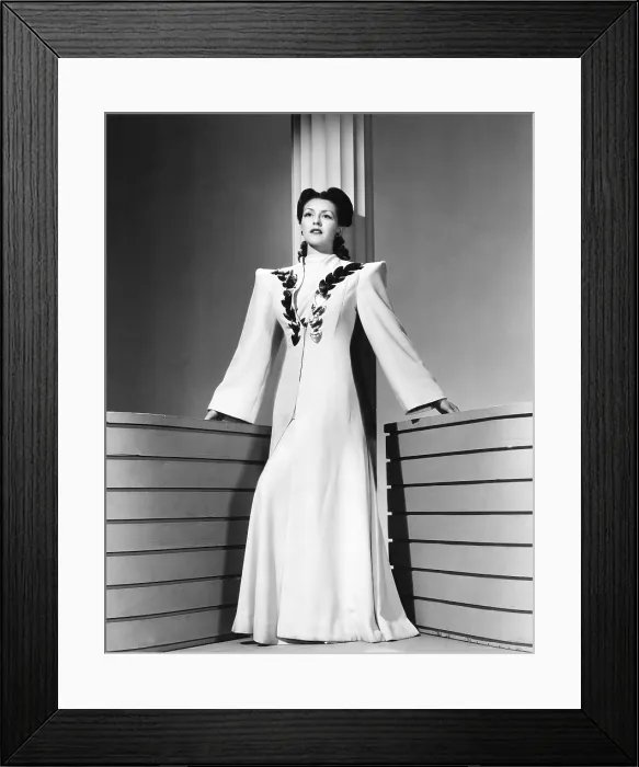 Framed Print : Nancy Kelly, Universal portrait by Ray Jones, 1940