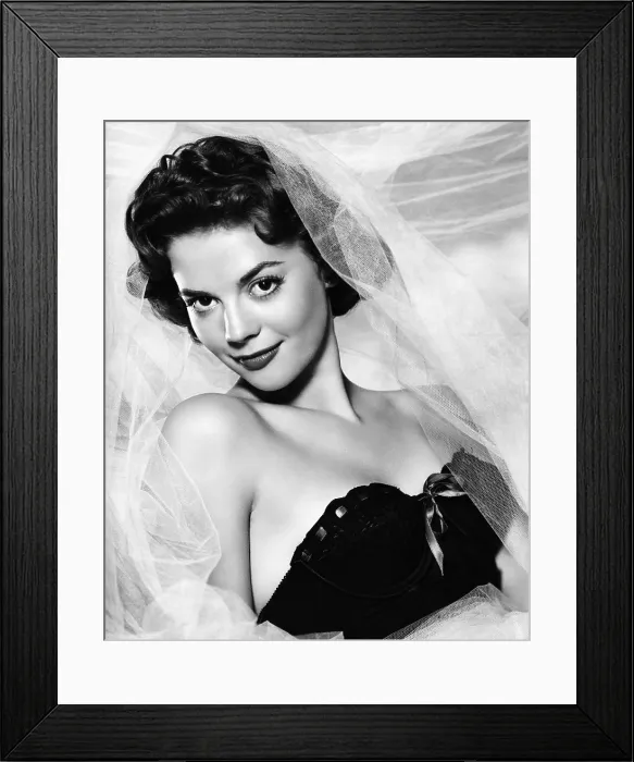 Framed Print : NATALIE WOOD, Warner Brothers, 1950s, ph: Bert Six