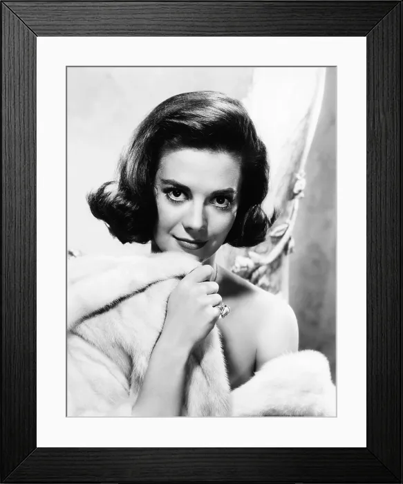 Framed Print : Natalie Wood, Warner Bros. portrait, circa 1957-1958