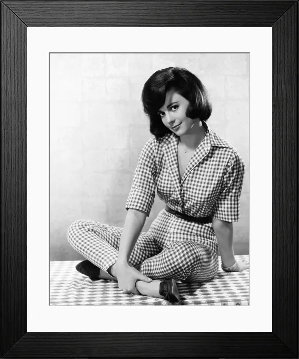 Framed Print : Natalie Wood, Warner Bros. portrait, circa 1960