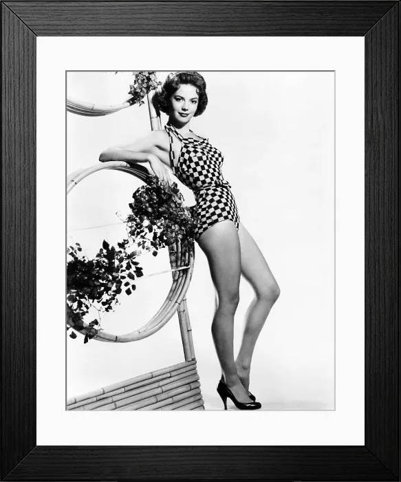 Framed Print : Natalie Wood, Warner Bros. portrait, circa 1956