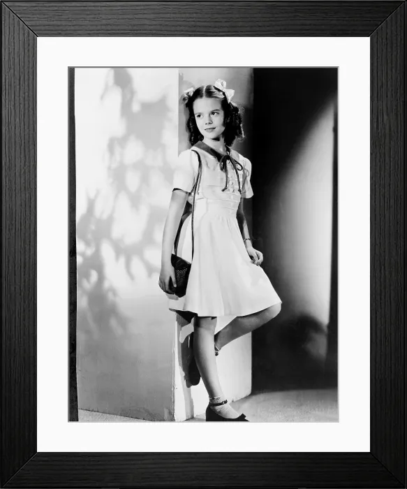 Framed Print : Natalie Wood, 1949