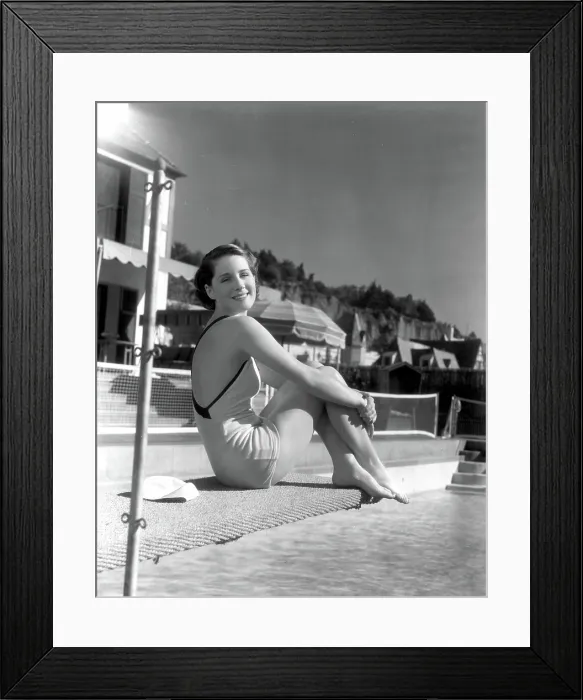 Framed Print : NORMA SHEARER, MGM photograph by Hurrell, 2 / 28 / 33 Framed Print : NORMA SHEARER, MGM photograph by Hurrell, 2 / 28 / 33