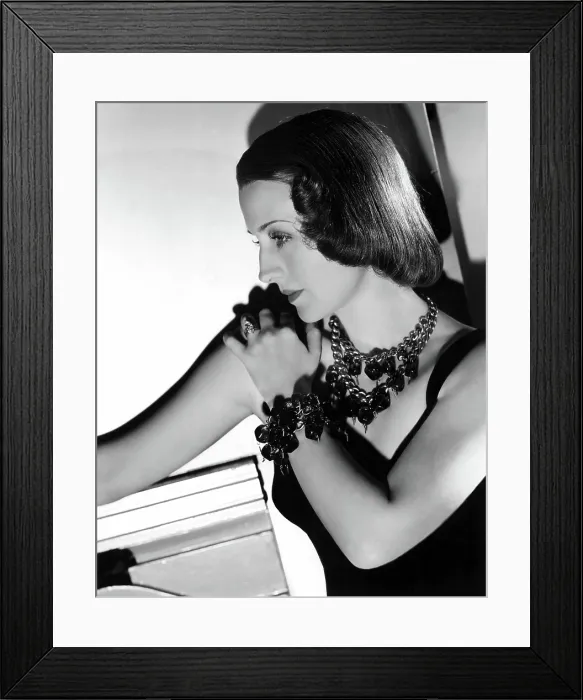 Framed Print : Norma Shearer, MGM, 1938