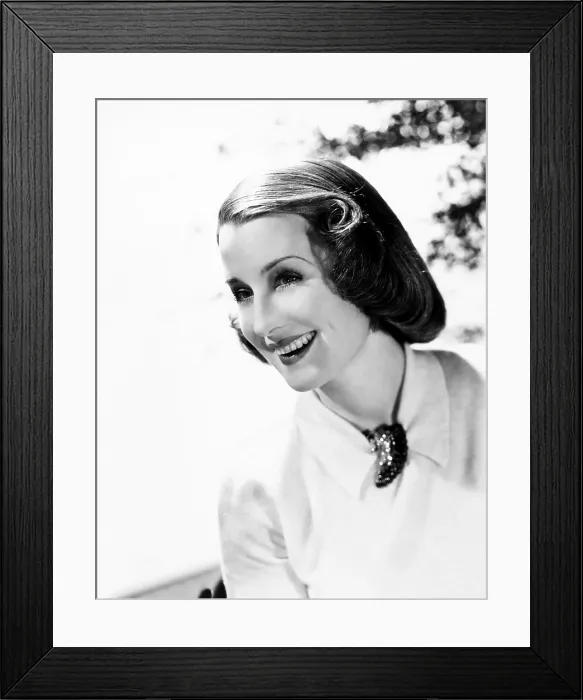 Framed Print : Norma Shearer, ca. 1936 Framed Print : Norma Shearer, ca. 1936