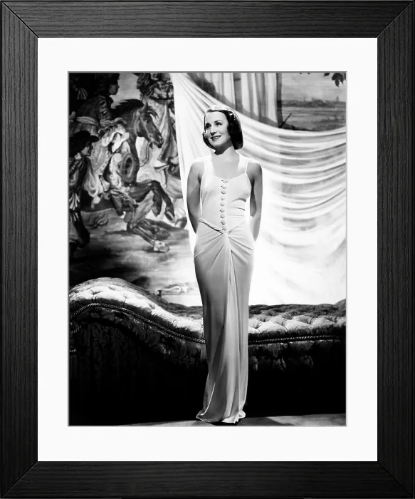 Framed Print : Norma Shearer, ca. 1936 Framed Print : Norma Shearer, ca. 1936