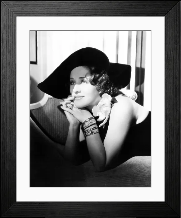 Framed Print : Norma Shearer, 1934, photo by George Hurrell Framed Print : Norma Shearer, 1934, photo by George Hurrell