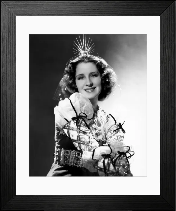 Framed Print : Norma Shearer, MGM portrait by Hurrell, ca. 1936