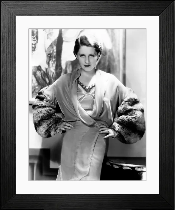 Framed Print : Norma Shearer, ca. 1932 Framed Print : Norma Shearer, ca. 1932