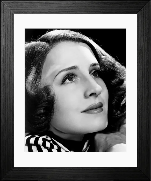 Framed Print : Norma Shearer, ca. 1936
