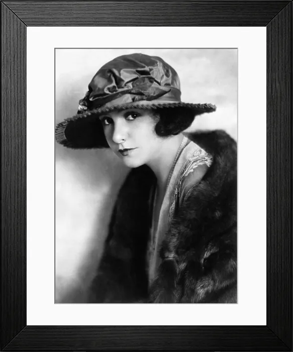 Framed Print : Norma Talmadge, ca. late 1910s Framed Print : Norma Talmadge, ca. late 1910s