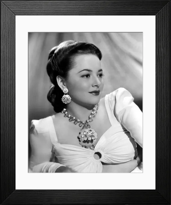 Framed Print : Olivia De Havilland, 1941