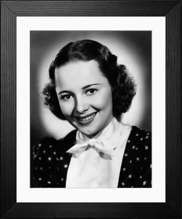 Framed Print : Olivia de Havilland, 1936