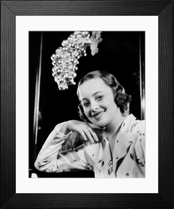 Framed Print : Olivia de Havilland, ca. 1936