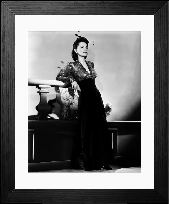 Framed Print : Olivia de Havilland, ca. mid-1940s
